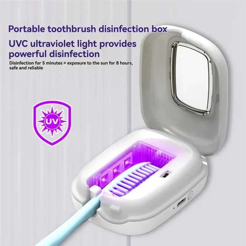 Portable Ultraviolet Toothbrush Sterilizer
