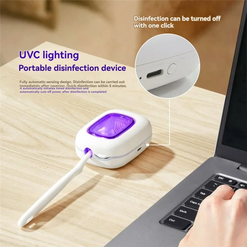Portable Ultraviolet Toothbrush Sterilizer