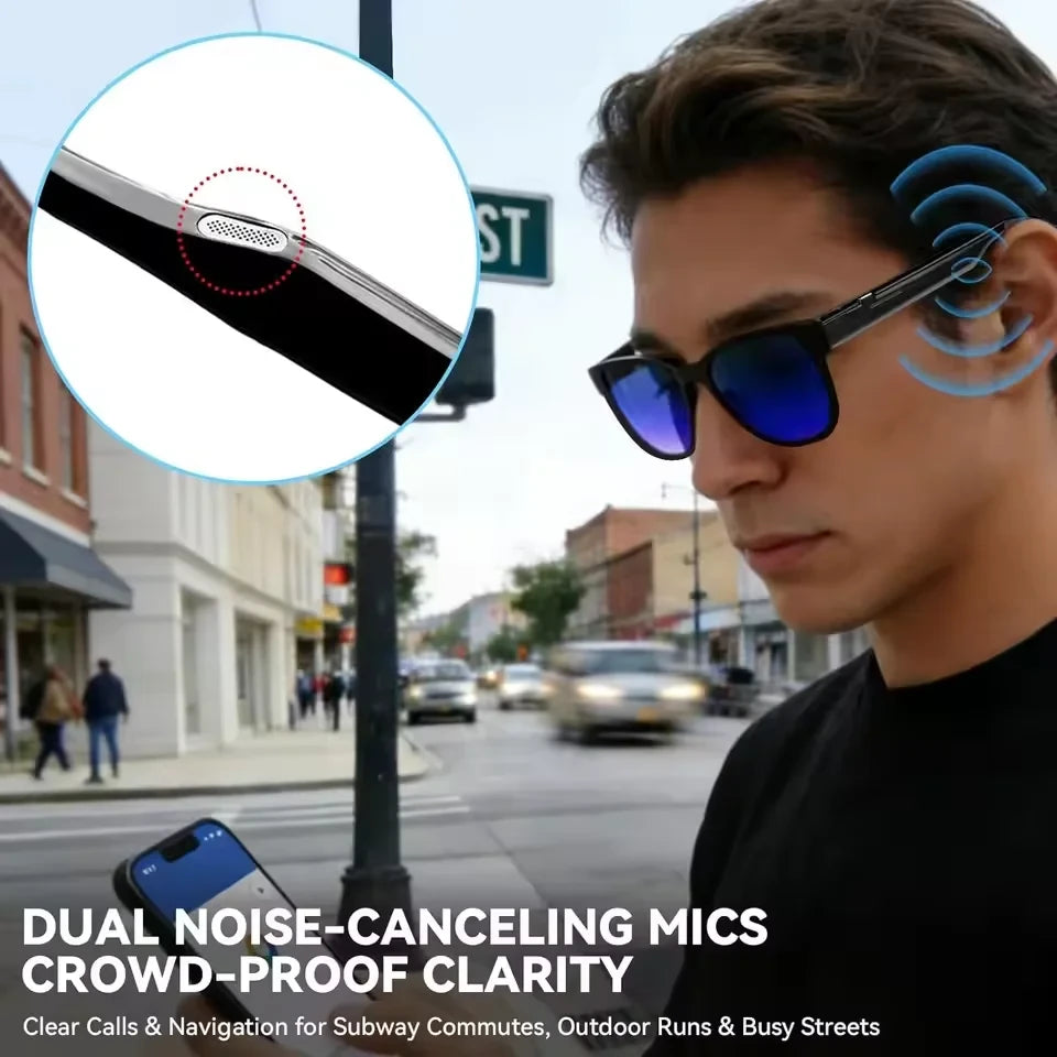 Smart AI Translation Audio Glasses