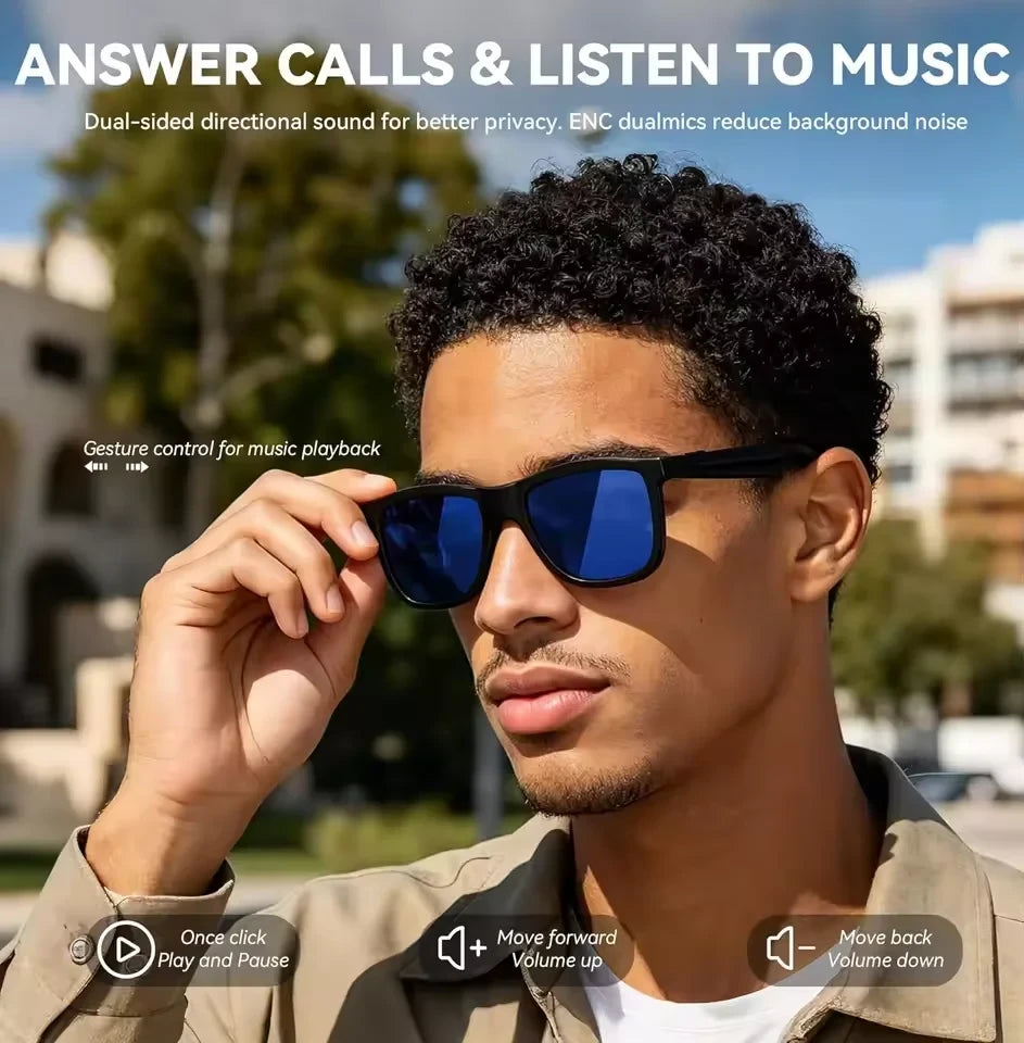 Smart AI Translation Audio Glasses