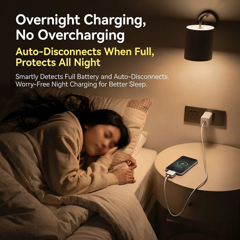 Smart Power-Off Fast Charging Phone Cable