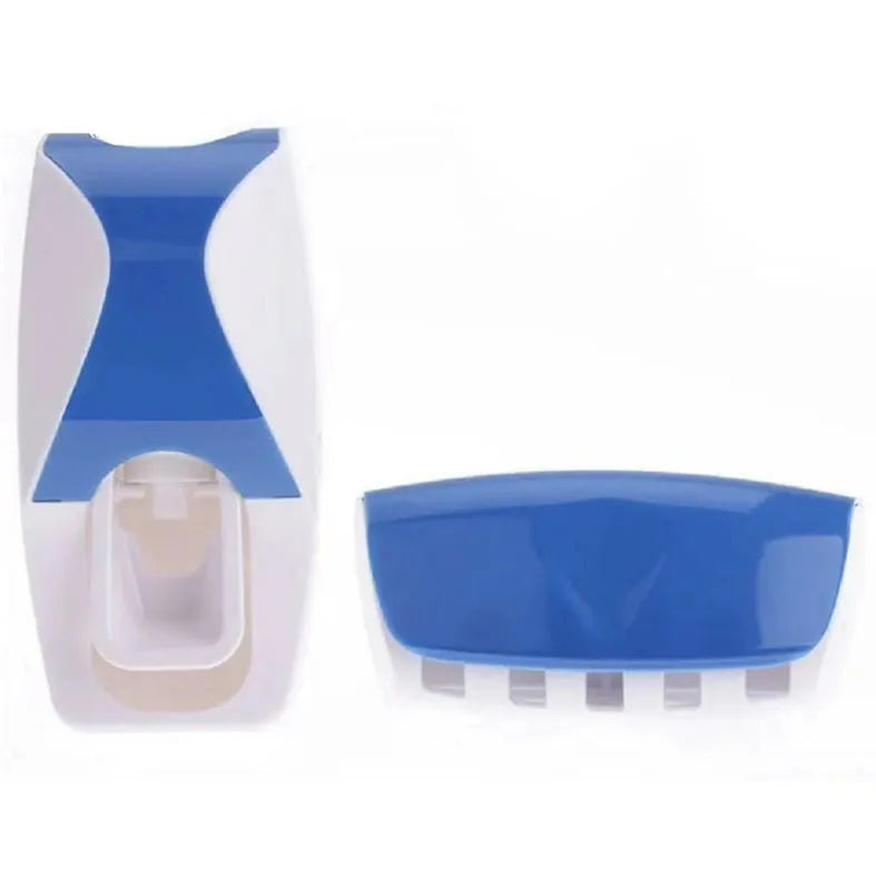 3-in-1 Bathroom Organizer – Toothbrush Holder, Dispenser & Cup Set