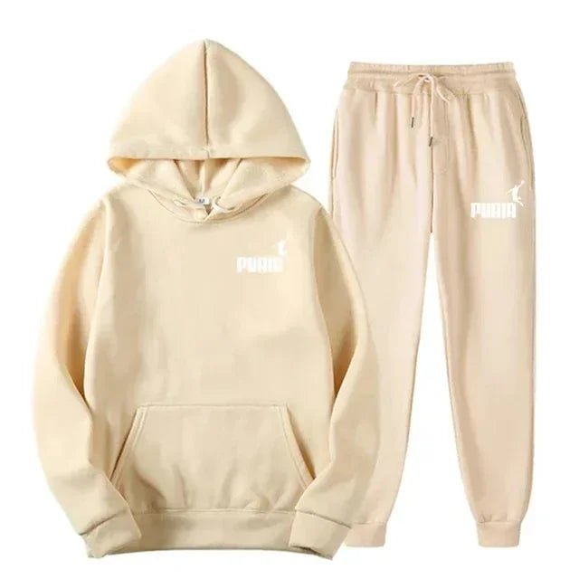 Men’s Two-Piece Sports Hoodie & Pants Set