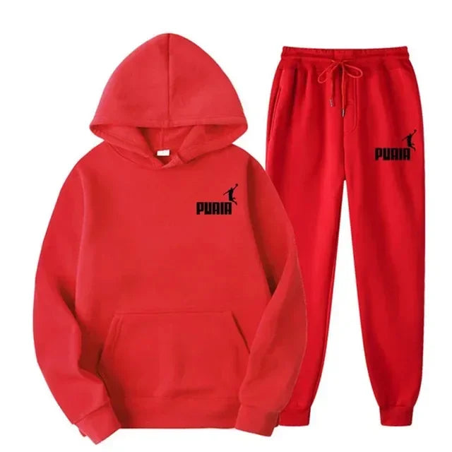 Men’s Two-Piece Sports Hoodie & Pants Set