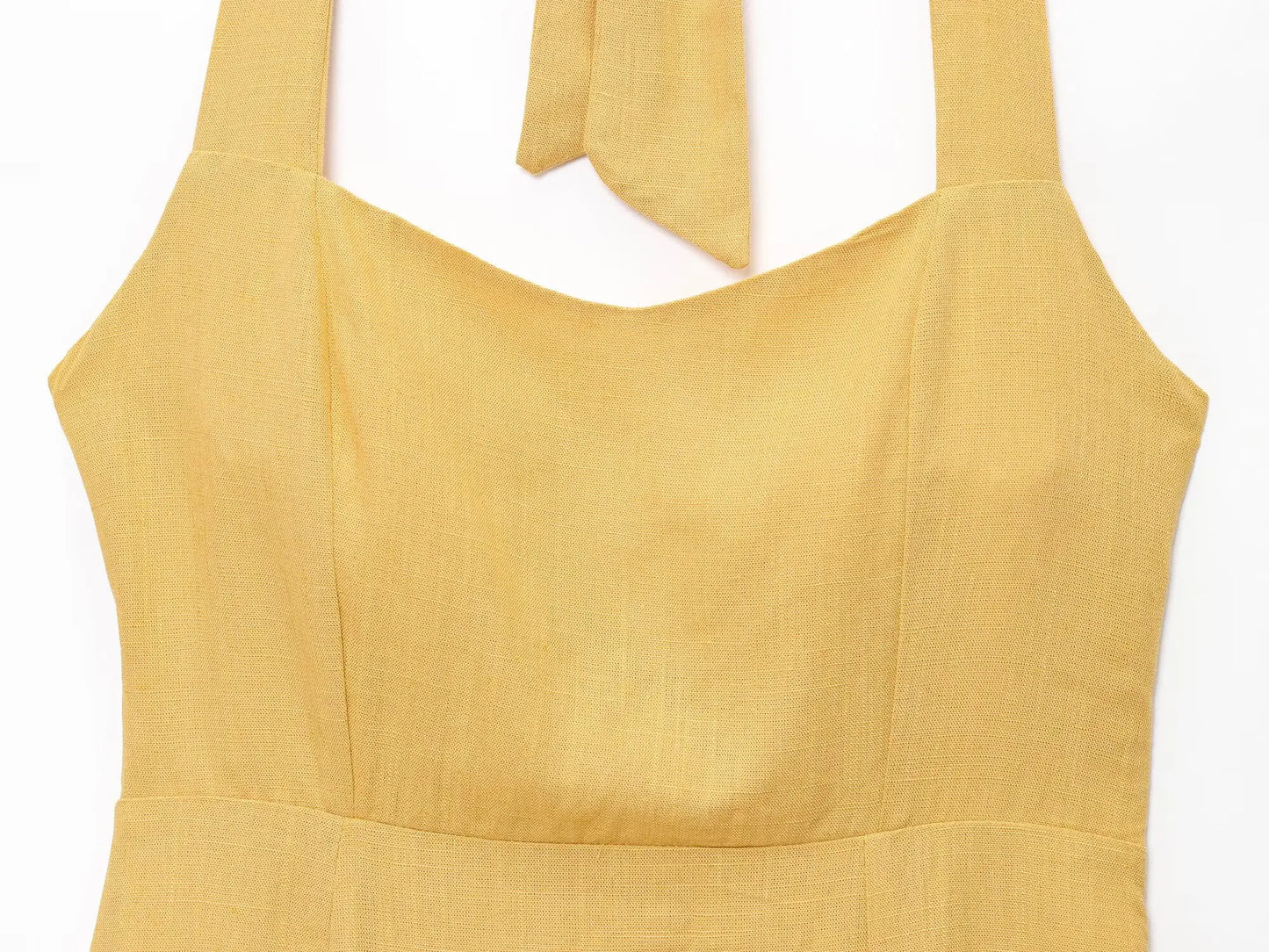 Women’s Backless A-Line Midi Dress
