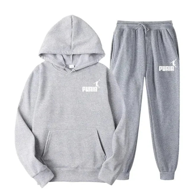 Men’s Two-Piece Sports Hoodie & Pants Set