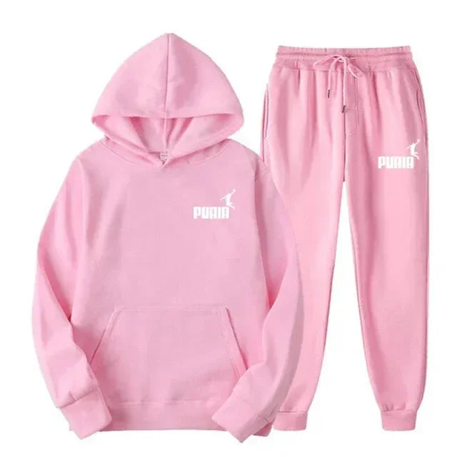 Men’s Two-Piece Sports Hoodie & Pants Set