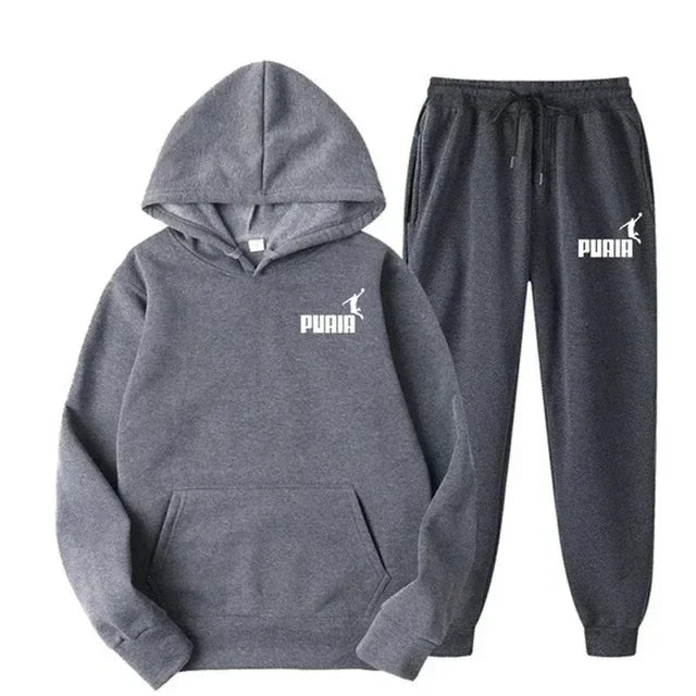 Men’s Two-Piece Sports Hoodie & Pants Set