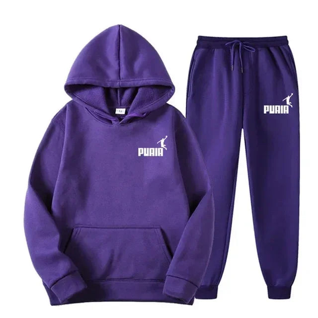 Men’s Two-Piece Sports Hoodie & Pants Set