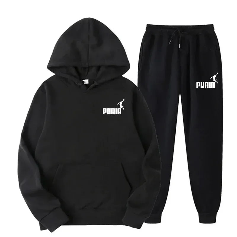 Men’s Two-Piece Sports Hoodie & Pants Set
