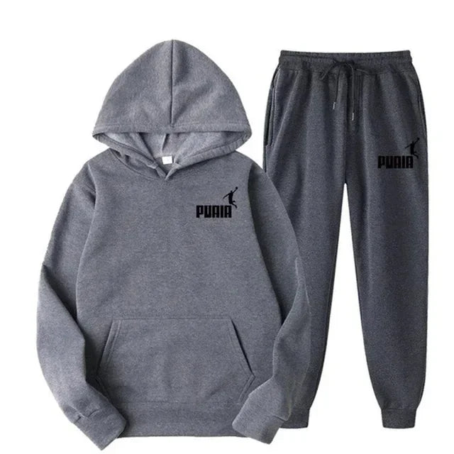 Men’s Two-Piece Sports Hoodie & Pants Set
