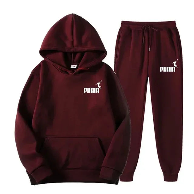 Men’s Two-Piece Sports Hoodie & Pants Set