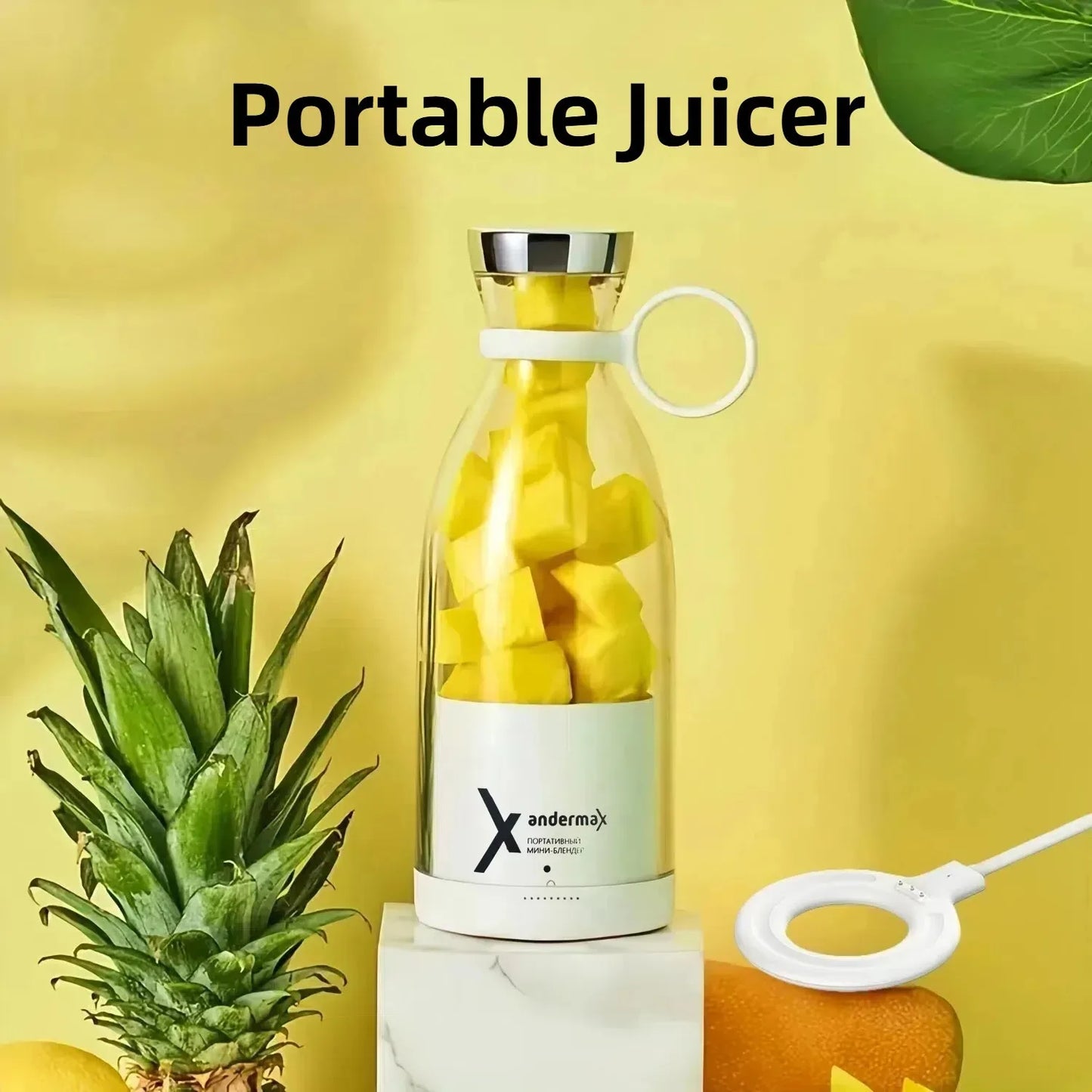 USB Rechargeable Mini Juicer Blender