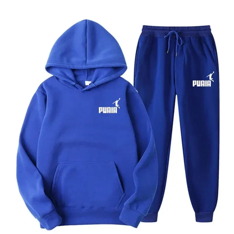 Men’s Two-Piece Sports Hoodie & Pants Set
